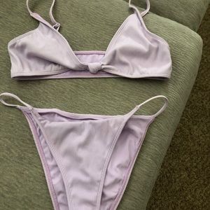 Pacsun purple knot bikini